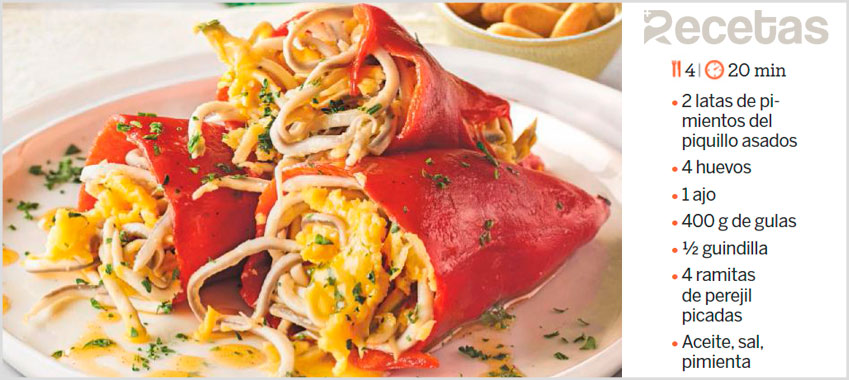 Piquillos con gulas